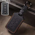 Premium Leather Key Fob Cover for Dodge RAM & Jeep Vehicles - image 3