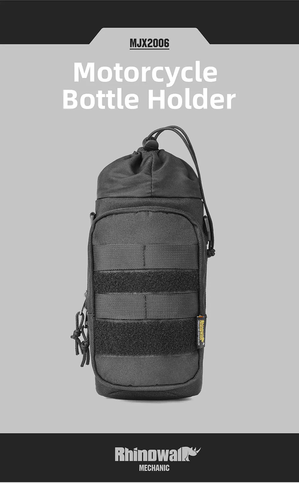 Rhinowalk Insulated Water Bottle Pouch with MOLLE System - image 9