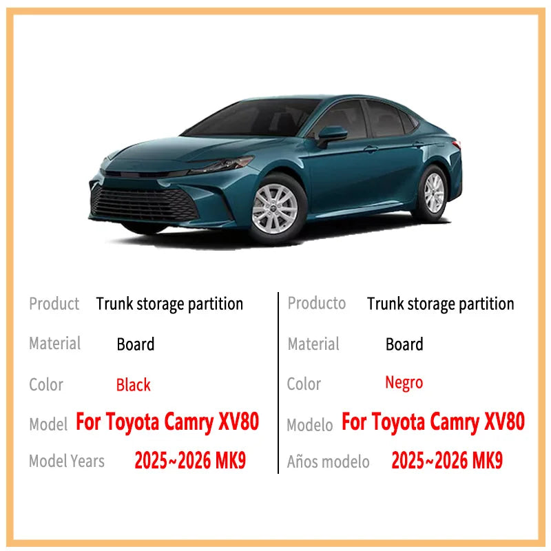 Toyota Camry Trunk Organizer & Storage Box (2025-2026) - image 2