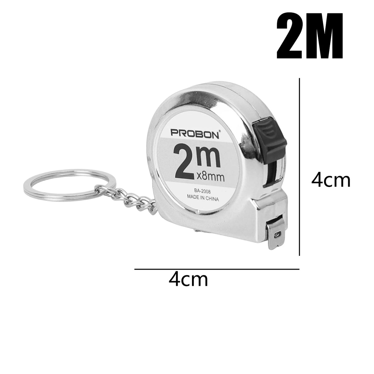 Portable Mini Tape Measure Keychain Small Household Measuring Tape Retractable 2m Tape Measure Key Chains Measuring Tools