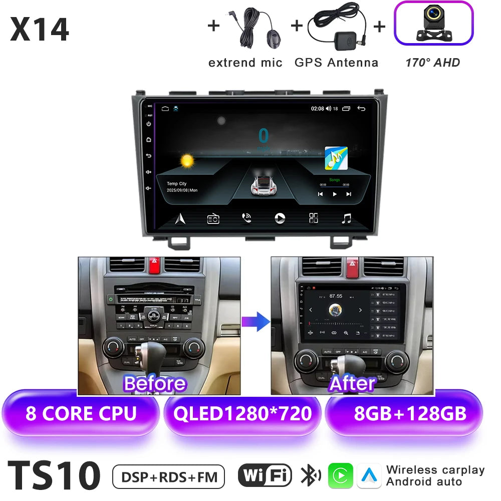 Honda CR-V 2007-2011 Multimedia Nav Radio - Android Auto & CarPlay - image 17
