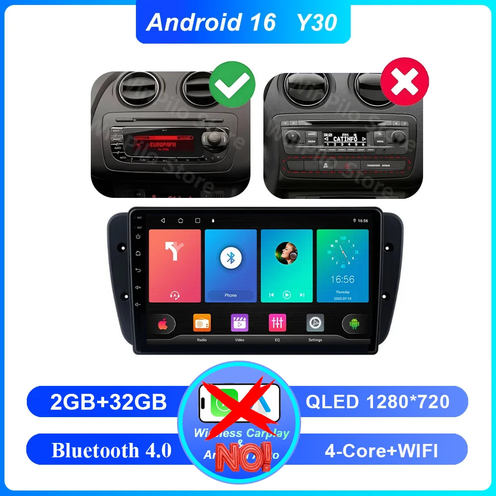 Android Car Radio for Seat Ibiza MK4 2008-2015 | CarPlay & GPS - image 7