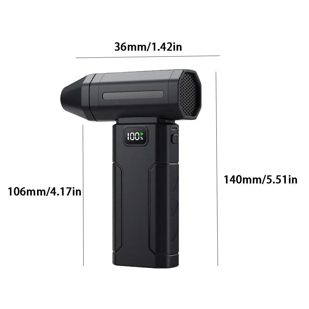 Cordless Mini Air Blower and Vacuum for Car and Home