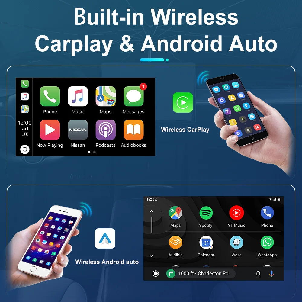 9.7" Android Car Stereo with CarPlay & GPS for Mitsubishi Outlander - image 2