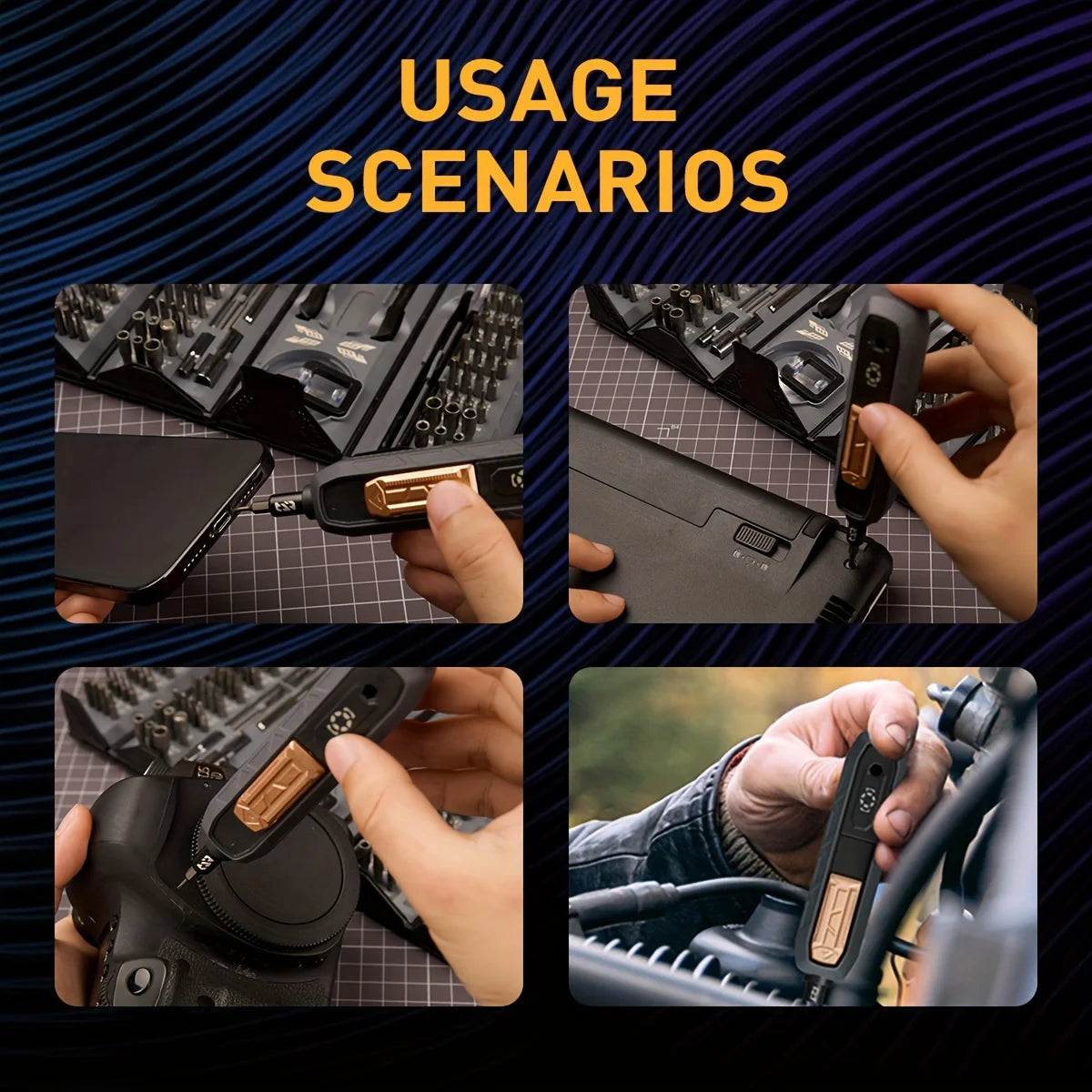 180-in-1 Precision Magnetic Screwdriver Set for Phone & PC Repair - image 2