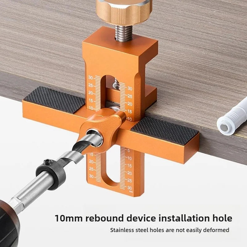 Cabinet Door Installation Jig, 2 in 1 Woodworking Positioning Tool