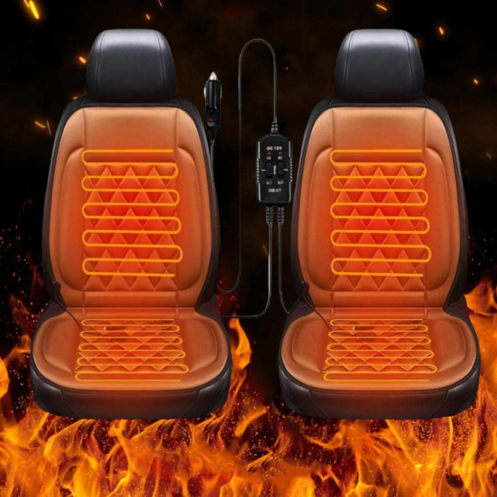12V Heated Car Seat Cushion with High and Low Settings