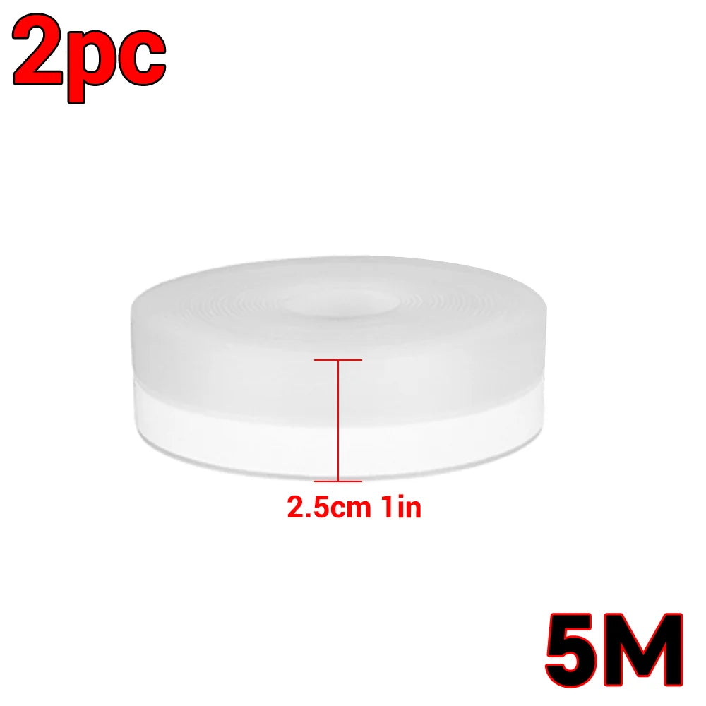 Silicone Weather Stripping Seal Tape – Door, Window & Shower Gaps
