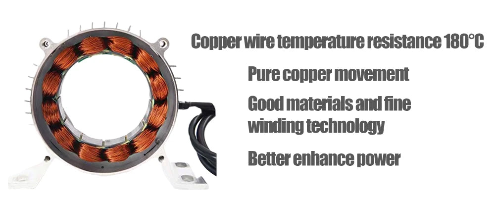 48V 60V Brushless Mid-Drive Motor, 500W to 2000W DC - view 13