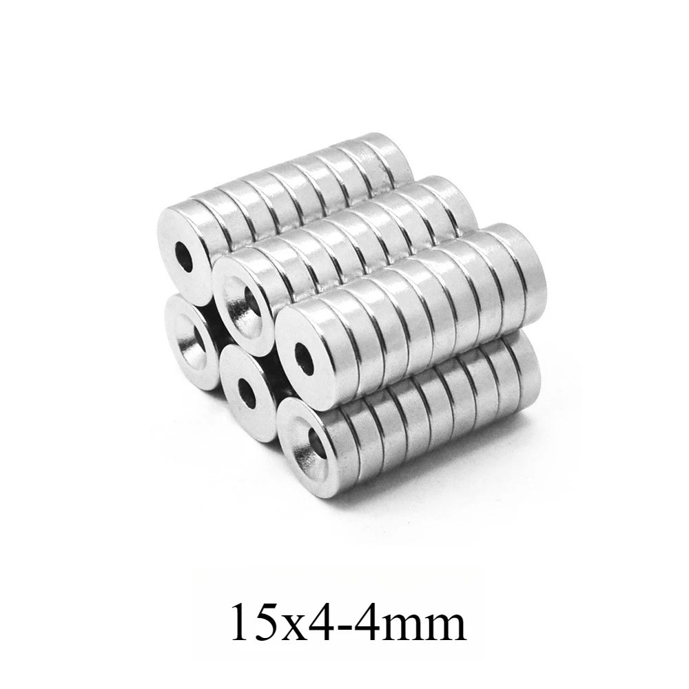 15x4-4mm Powerful Magnets Strong Disc Magnets For Fridge, DIY, Building, Scientific, Craft, Education 15*4-4 15x4-4