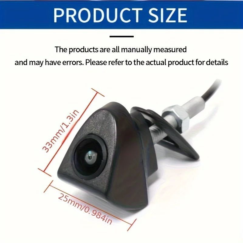 480P Logo-Embedded Front View Camera for Toyota - image 3