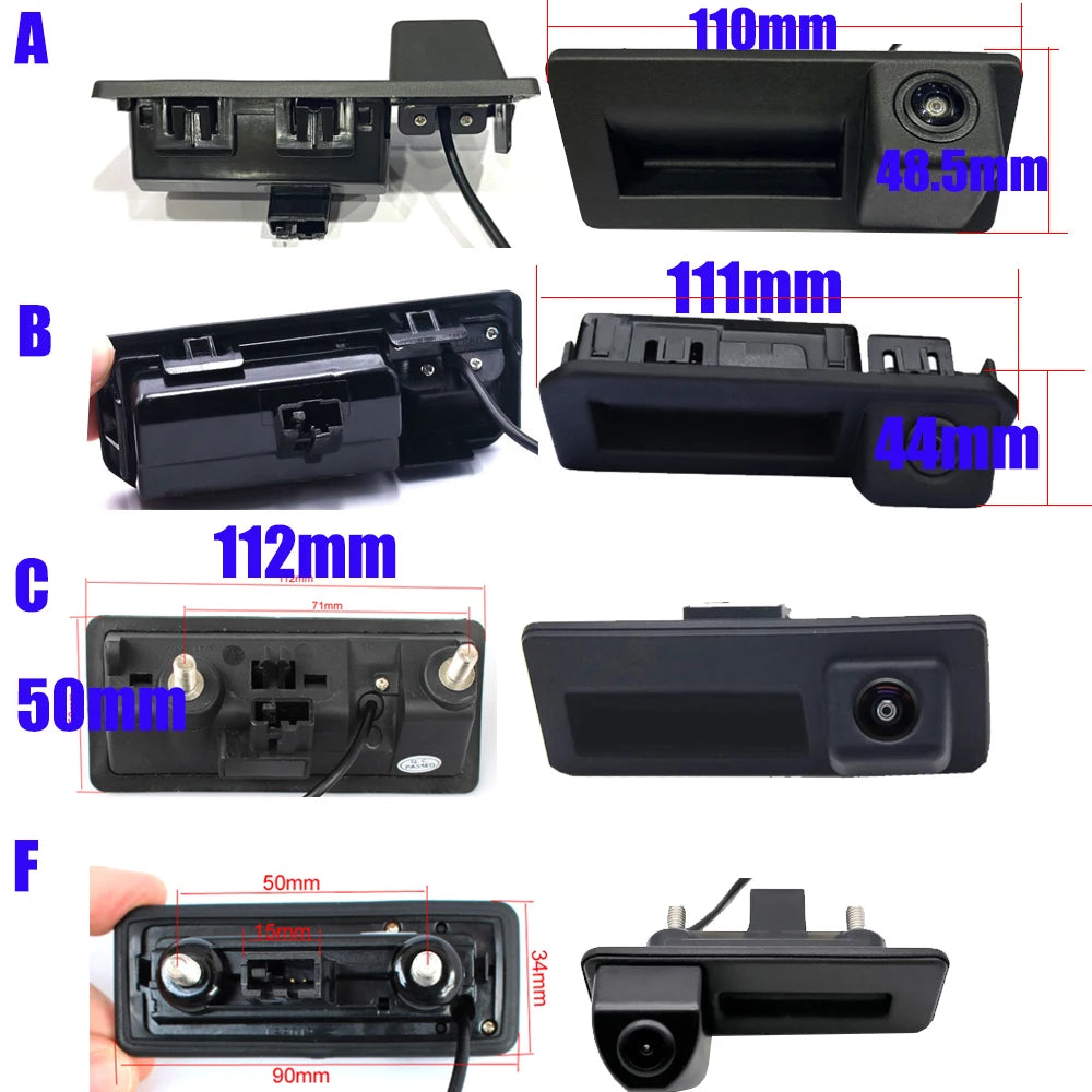 Dynamic Rear View Camera for VW Audi & Skoda | 140° CanBus - image 2