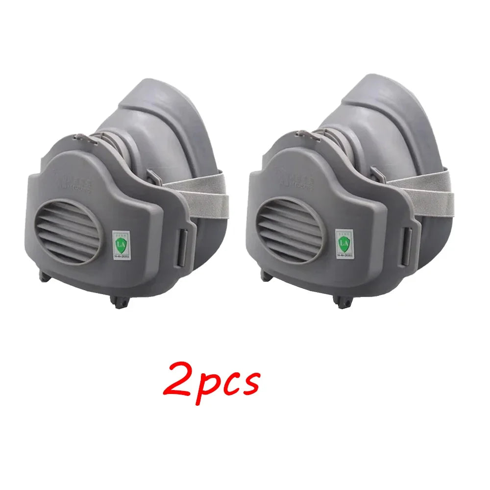 Half Face Dust Mask Respirator with Cotton Filter for Carpentry and DIY