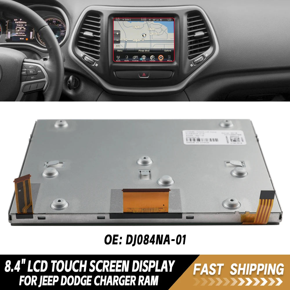 8.4-Inch Touch Screen Replacement for Chrysler Dodge Jeep Uconnect - image 5