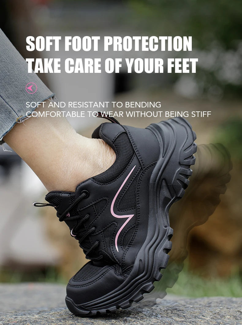Women's Steel Toe Safety Sneakers, Puncture-Resistant - image 13