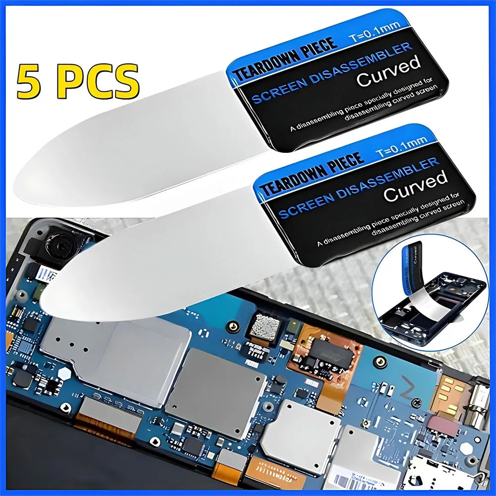 Phone Screen Pry Tool Set - Ultra Thin LCD Repair Kit (1-5 Pcs) - image 5