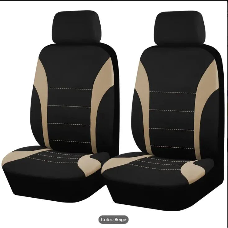 Universal Car Seat Covers Full Set, 2 or 5 Seats