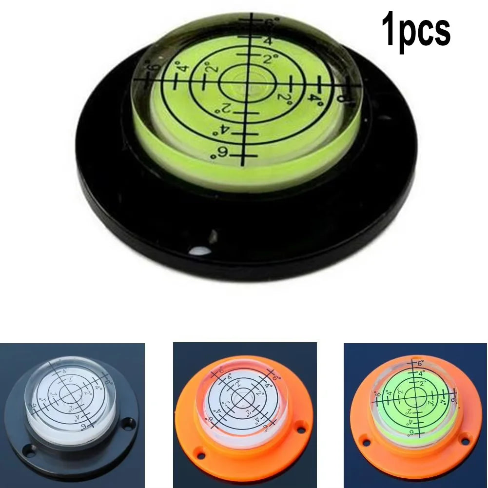 50 x 12mm Round Bubble Level – High-Precision Bullseye