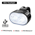 Rechargeable Bike Lighting Front/Rear Lights Bicycle Lamp Led Cycling Light Bike Flashlight for Bicycle Front Taillight Lantern