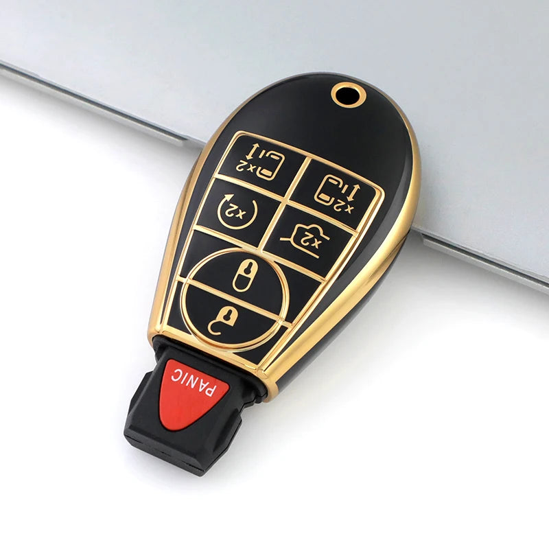 TPU Key Fob Cover for Chrysler Jeep Dodge Ram Car Remote - image 4