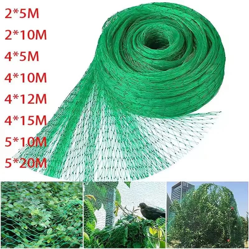 Green Anti-Bird Netting – Garden, Pond & Pool Protection