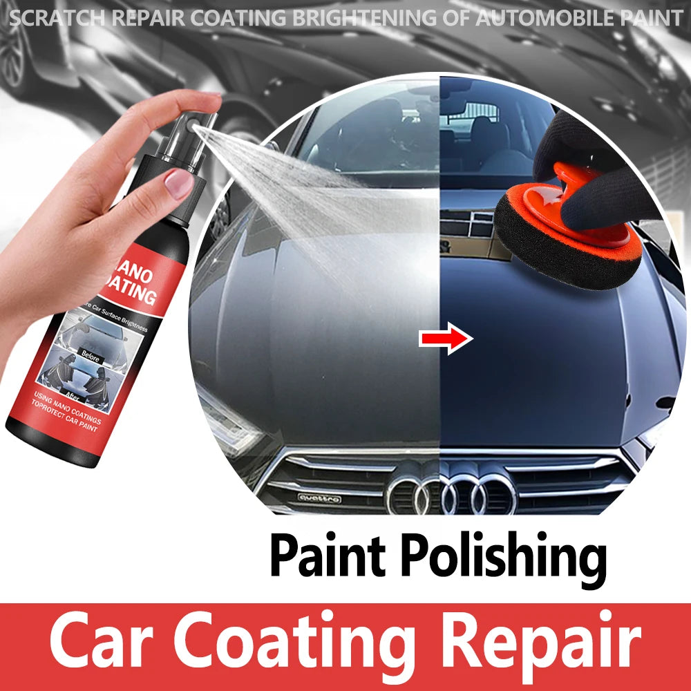 Car Nano Coating Paint Protection Kit - Scratch Repair Tool