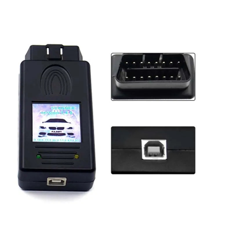 OBD2 Diagnostic Scanner 1.4.0 with Cable Multi-Function Tool for Car Coding