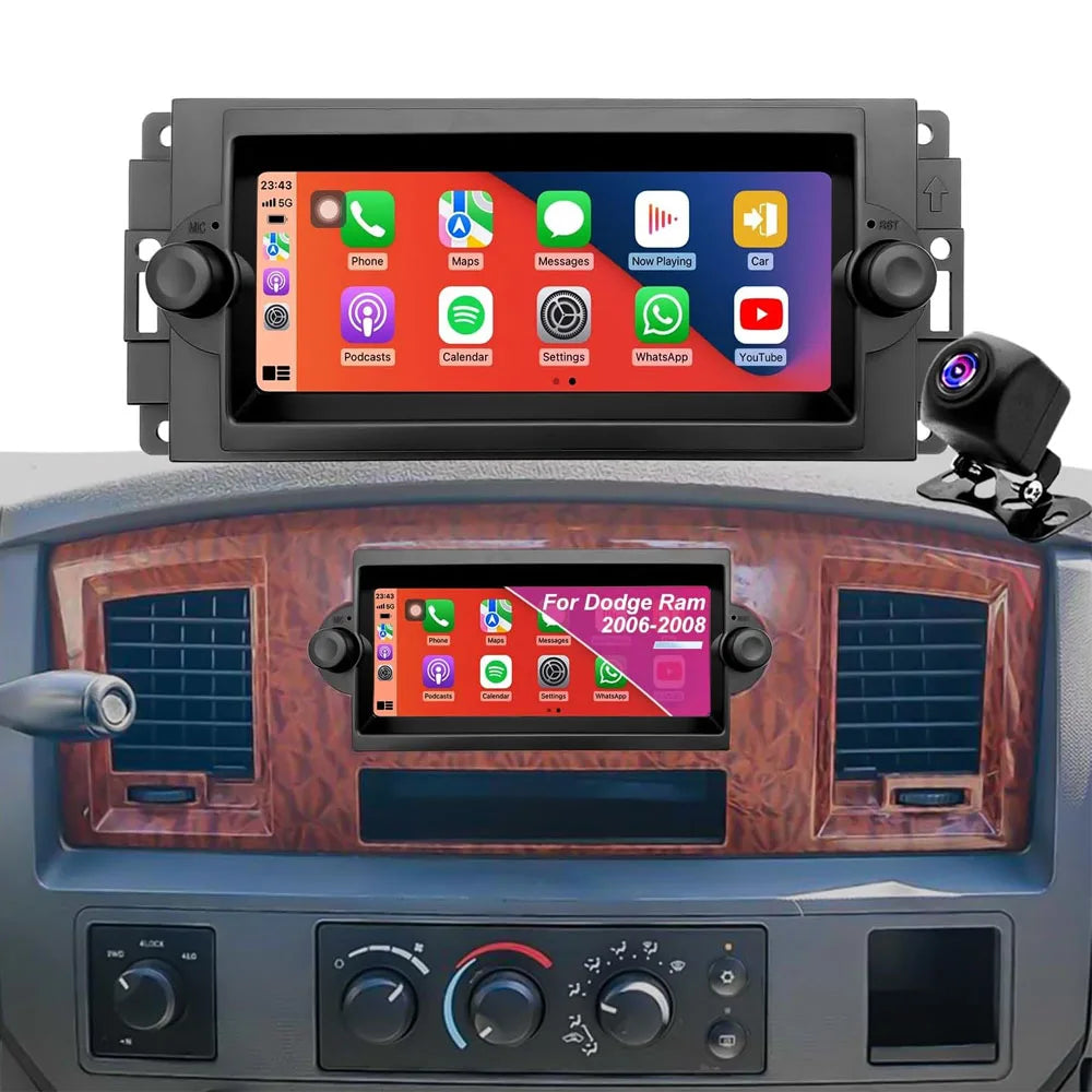 6.8" Android Car Stereo for 2006-2008 Dodge Ram 1500/2500/3500 - image 2