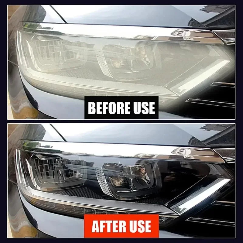 Headlight Restoration Polishing Kit for Yellowed Lenses