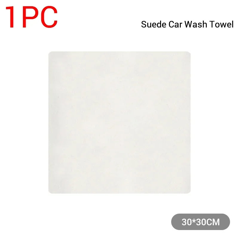 Sheepskin Chamois Car Drying Cloth, 30 x 30cm or 30 x 55cm
