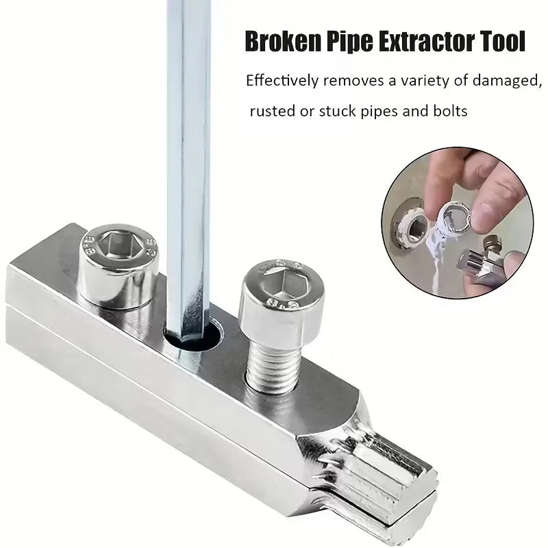 Faucet Valve Thread Extractor Kit – 1/2" & 3/4" Broken Bolt Remover - image 2