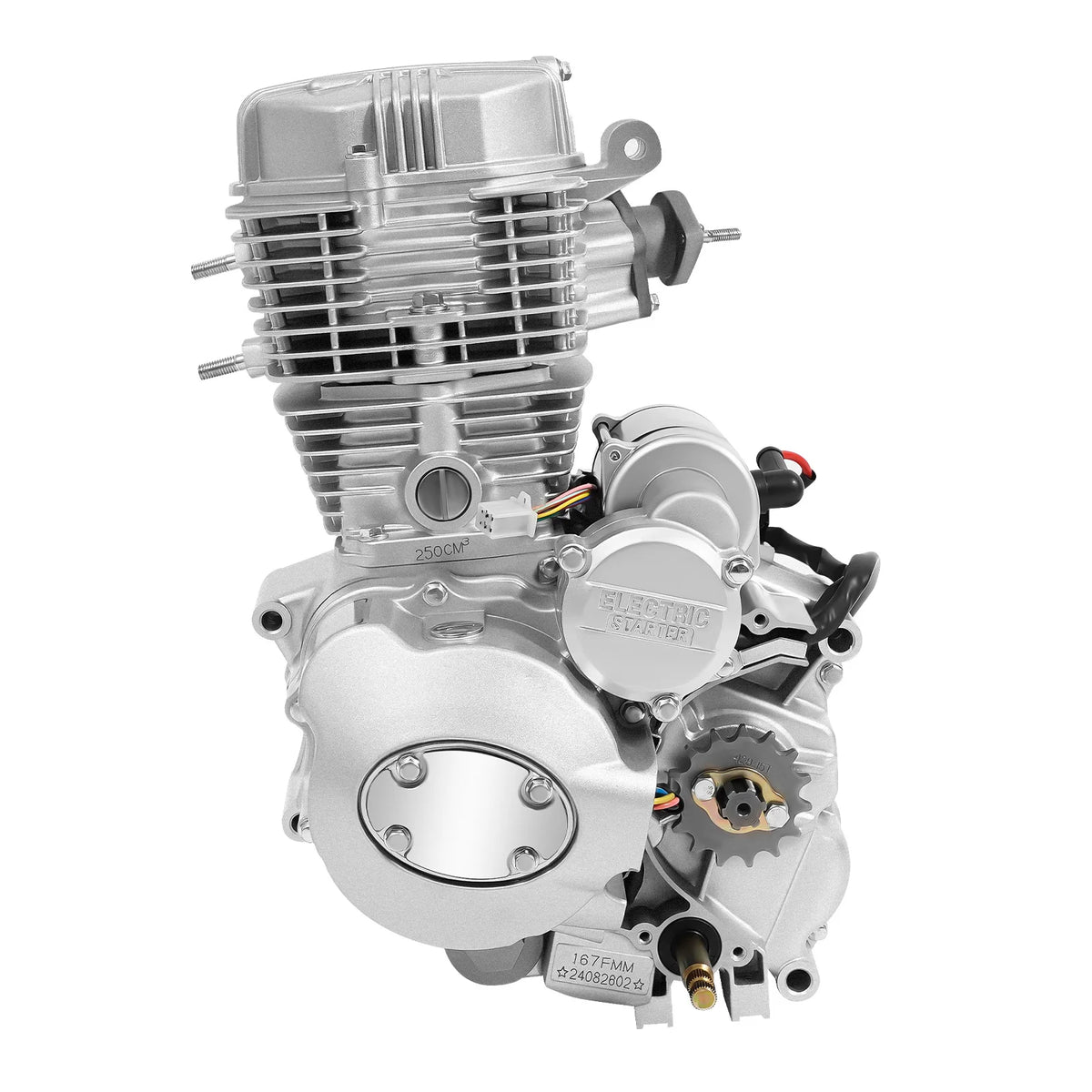 4-Stroke Replacement Engine for 200cc/250cc ATVs, Electric Start