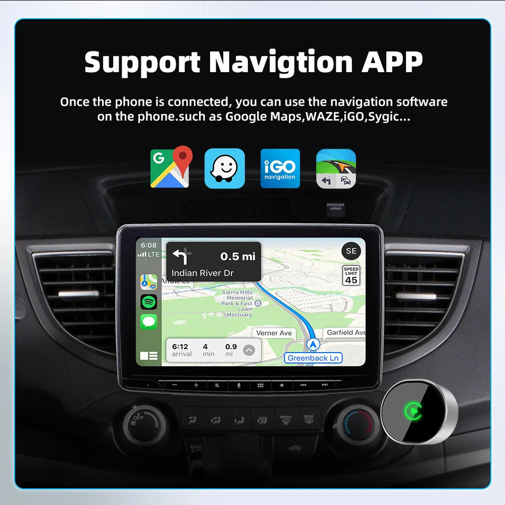 Wireless CarPlay & Android Auto Adapter - Plug & Play for Cars - image 4