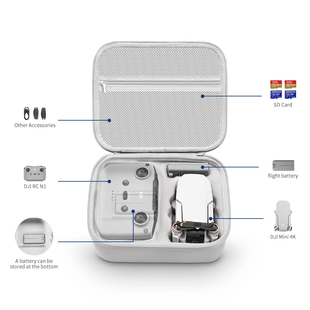 Carrying Case for DJI Mini 2/Mini 2 SE/Mini 4K + Controller - image 2