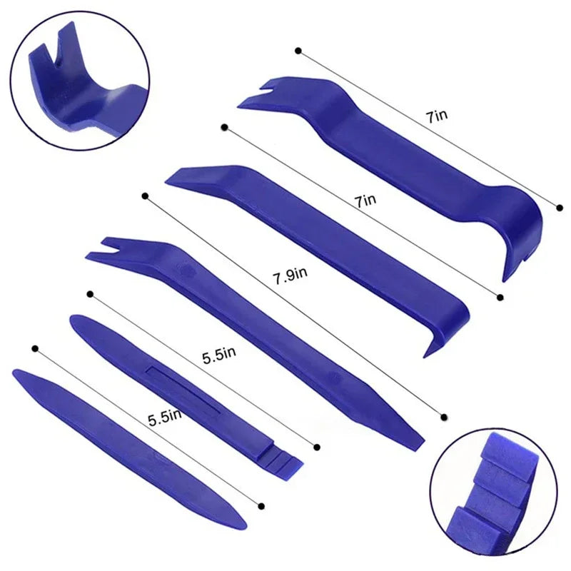 Car Trim Removal Tools Set - Plastic Pry Tool Kit for Auto Panels - image 2