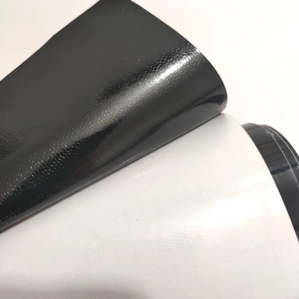 Glossy Black Car Wrap Vinyl - Self-Adhesive, Removable, Custom Sizes - image 3
