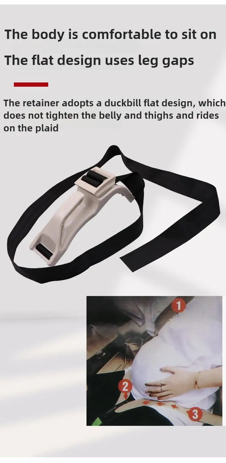 Pregnancy Seat Belt Support for Late-Term Driving - image 12
