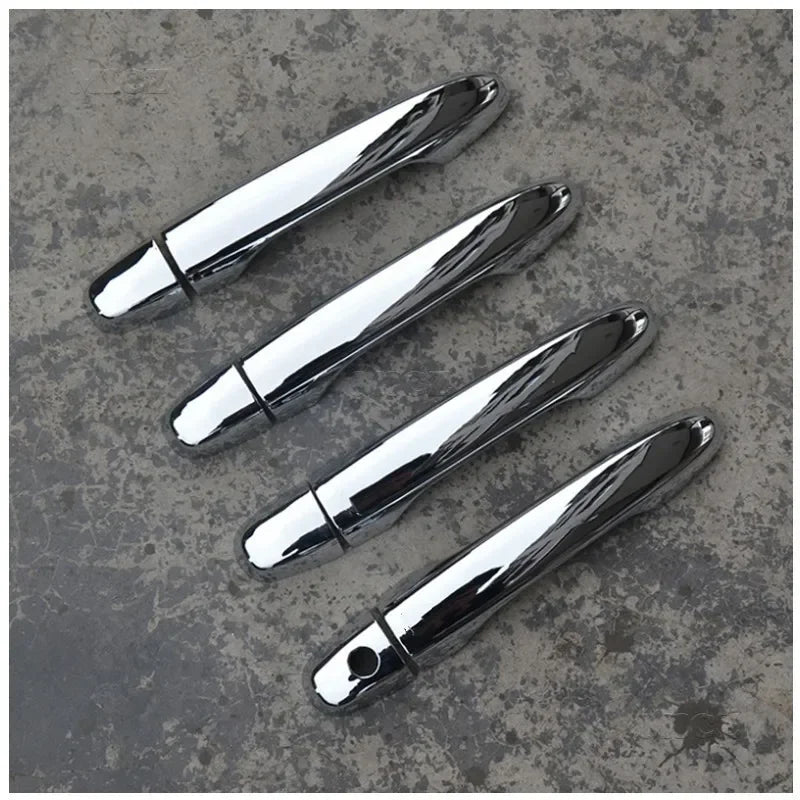 Car Accessories For Honda CR-V CRV / CIVIC ABS Chrome Exterior Door Handle Covers Trim  Styling 8pcs 2012 2013 2014 2015 2016