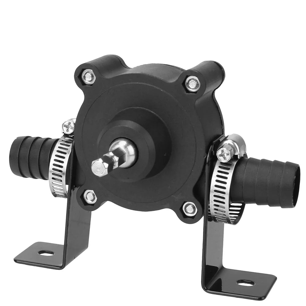Electric Drill Pump for Diesel, Oil and Water, Portable Self-Priming Liquid Transfer Pump