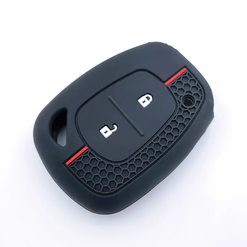 Silicone Car Key Fob Cover Case 2 Button For Renault Kangoo Traffic Master For Opel Vivaro Movano For Nissan Remote Shell