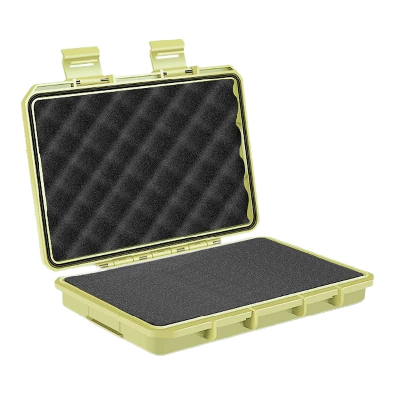 Portable Plastic Protective Safety Tool Box Waterproof Instrument Case Sponge Shockproof