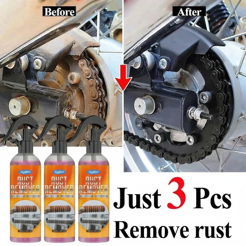 Car Rust Remover Spray for Metal, Brakes and Chrome, 100 ml