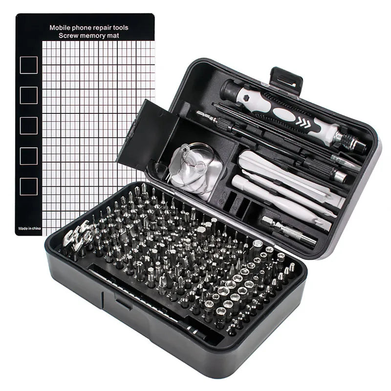 170-in-1 Magnetic Screwdriver Bit Set Torx Phillips Phone PC Repair Kit