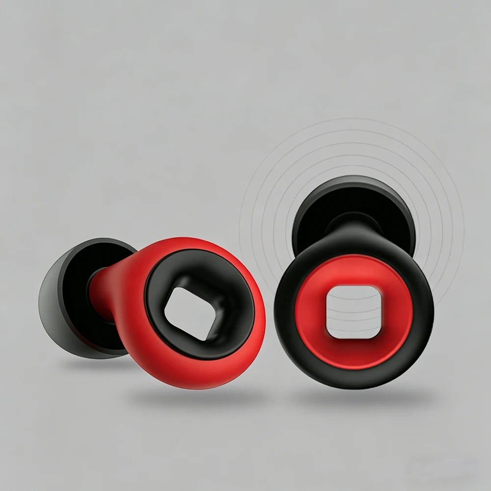 25dB Reusable Silicone Earplugs – Snoring, Concerts & Travel