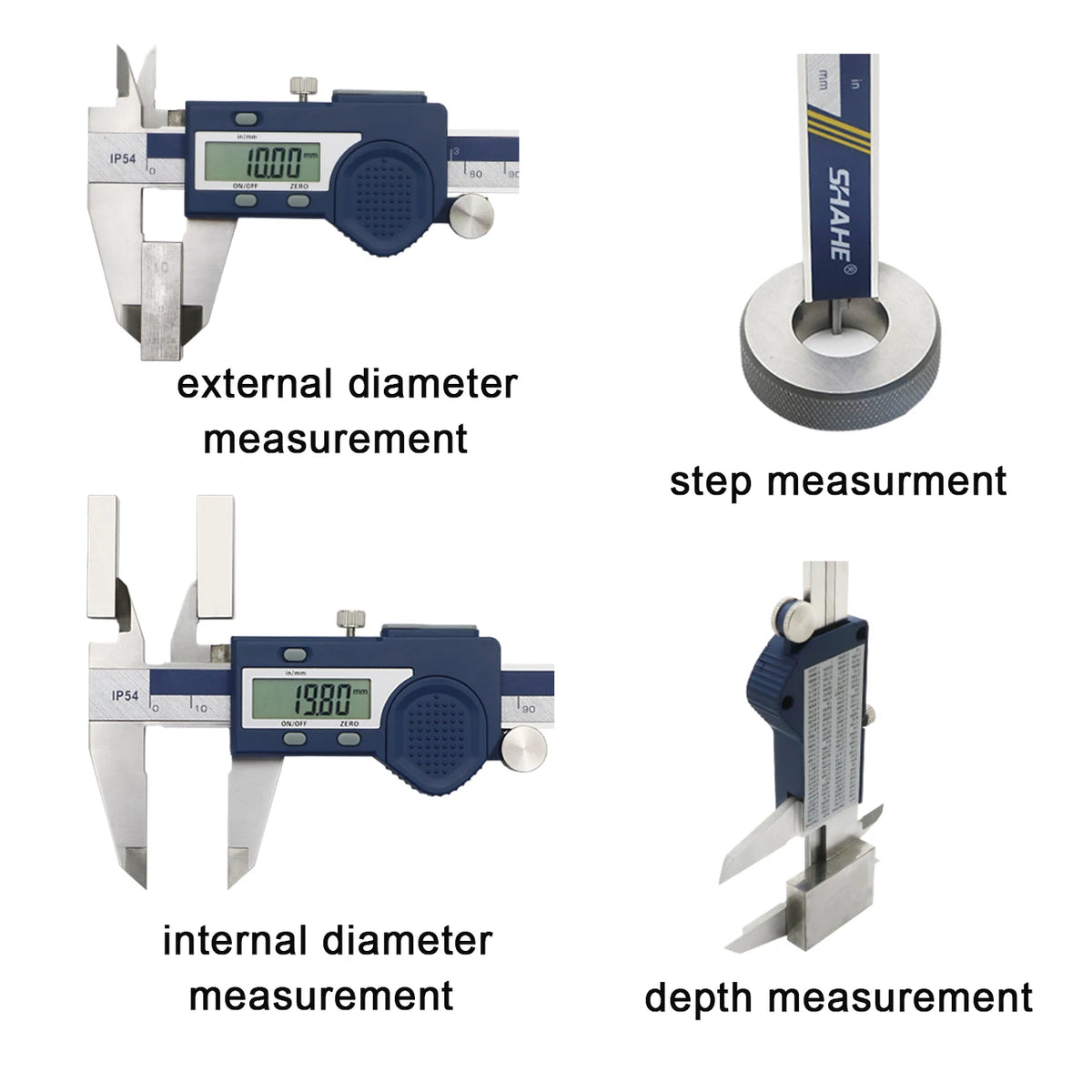 Digital Caliper 0-150mm Stainless Steel Electronic Vernier Gauge - image 5