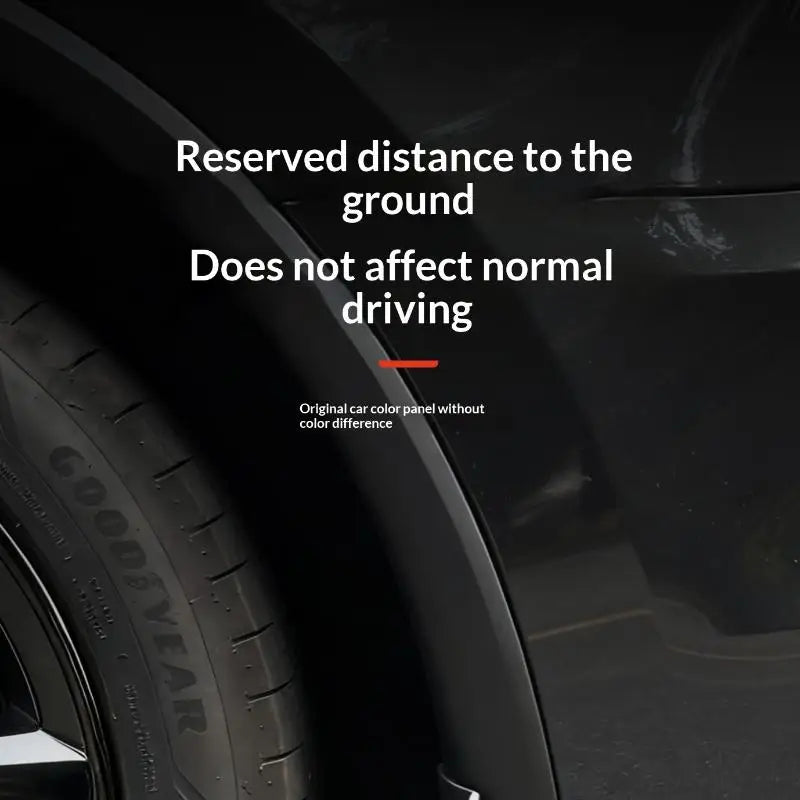 Smart Mud Flaps for Model Y Model 3 Accessories Splash Guards Car Paint Protection Ideal for All Roads