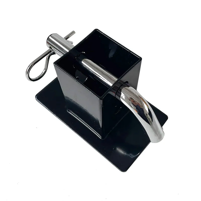 Trailer Hitch Cover Simple Installation Metal Trailer Hitch Cover Dirtproof Reliable Protection Attractive Appearance