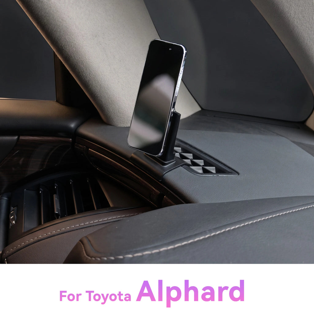 2-in-1 Phone Holder and Base Kit for Toyota Alphard AH40 2023-2026 - view 2