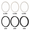 6pcs Bicycle Spare Parts Bottom Bracket Washers Crankset Washer 24/29/30mm For BB86/91/92/PF30/BB30 Aluminum Alloy Spacer