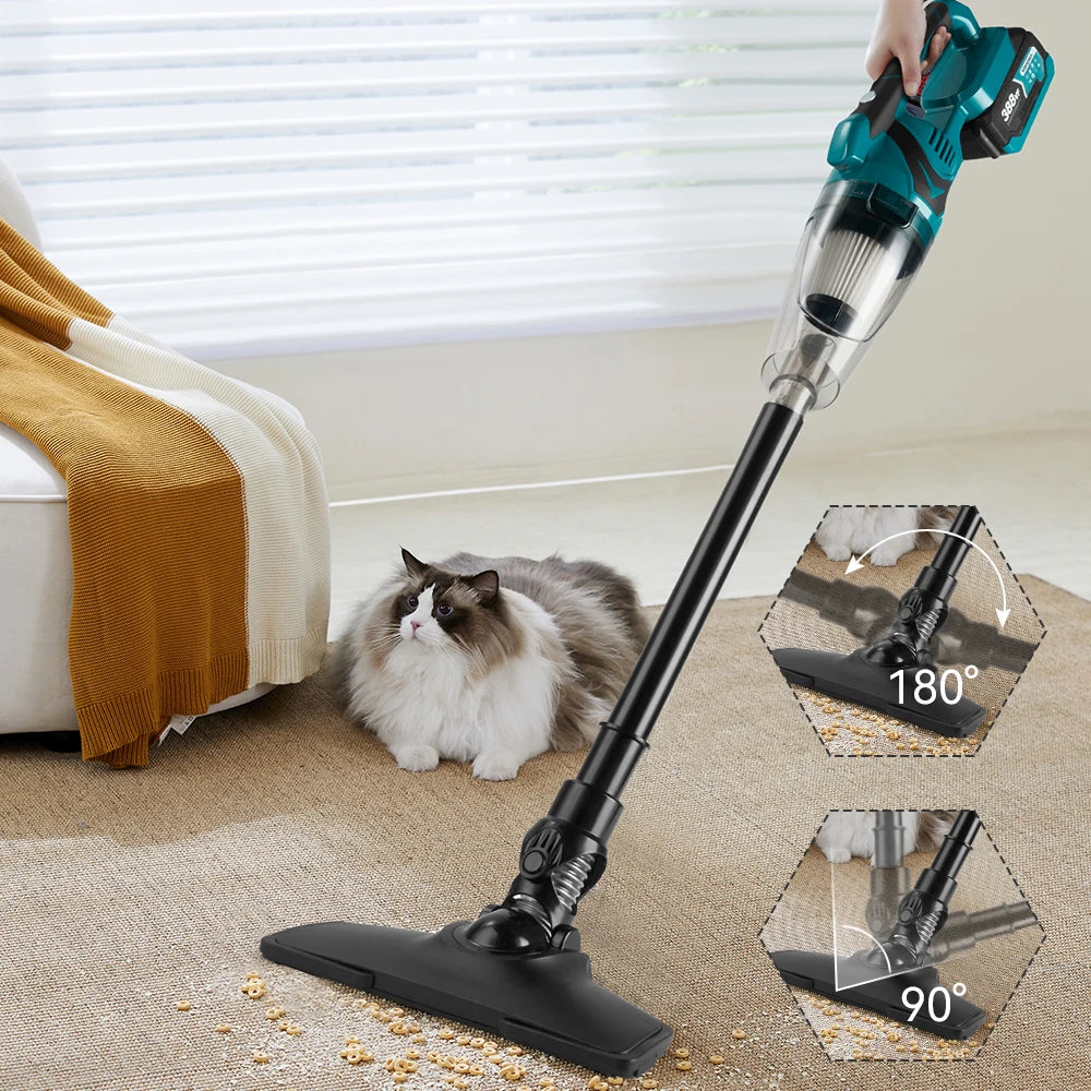 Cordless Handheld Vacuum 10kPa – Car & Home, Makita 18V Battery - image 2
